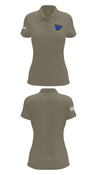 Womens Short Sleeve Performance Polo, Clarksdale High School Basketball, Men's Basketball, Teamtime, Team time, sublimation, custom sports apparel, team uniforms, spirit wear, spiritwear, sports uniforms, custom shirts, team store, custom team store, fundraiser sports, apparel fundraiser