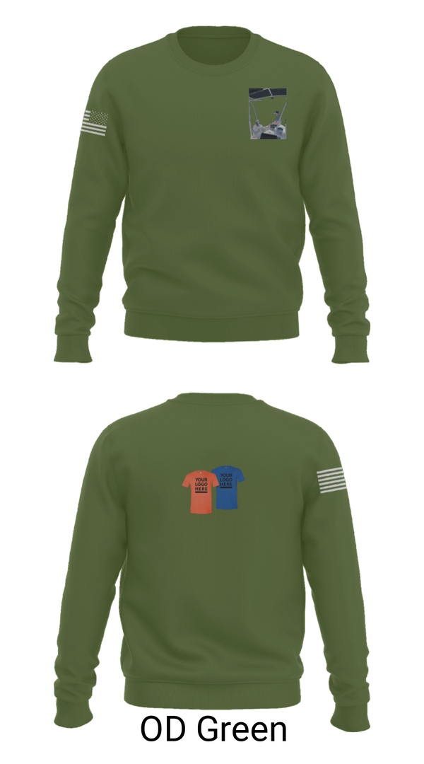 Crew Neck Sweatshirt, 53 weg, Air Force, Teamtime, Team time, sublimation, custom sports apparel, team uniforms, spirit wear, spiritwear, sports uniforms, custom shirts, team store, custom team store, fundraiser sports, apparel fundraiser