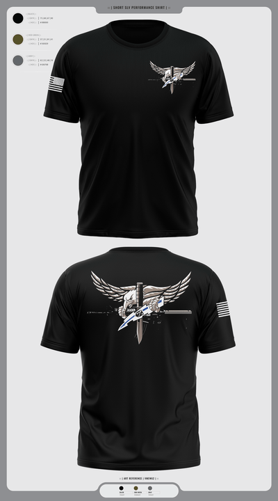 Livingston Police Emergency Service Unit 52189708 Short Sleeve Performance Shirt - 1