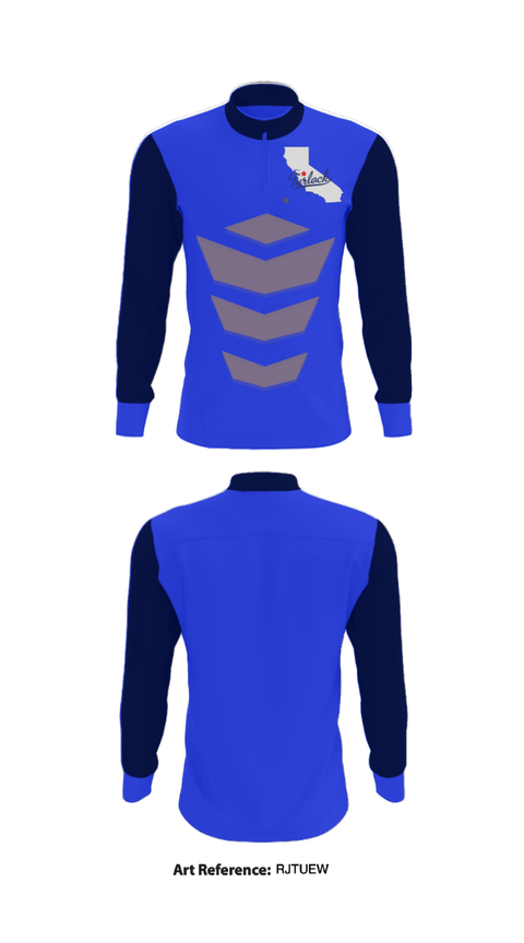 Quarter Zip Jacket, CLA-VAL, , Teamtime, Team time, sublimation, custom sports apparel, team uniforms, spirit wear, spiritwear, sports uniforms, custom shirts, team store, custom team store, fundraiser sports, apparel fundraiser
