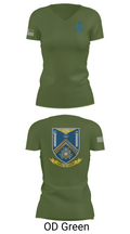 718 CES 21682308 Women's Short Sleeve V-neck Shirt - 48
