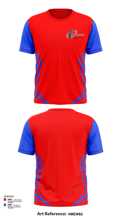 i9 Sports of North Mecklenburg/South Iredell 39583391 Short Sleeve Performance Shirt - 102