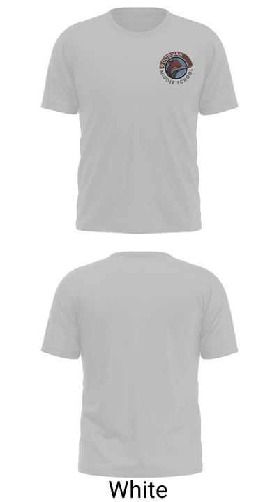 Goodman Middle School Soccer 21571091 Old School Cotton Feel Shirt - 10