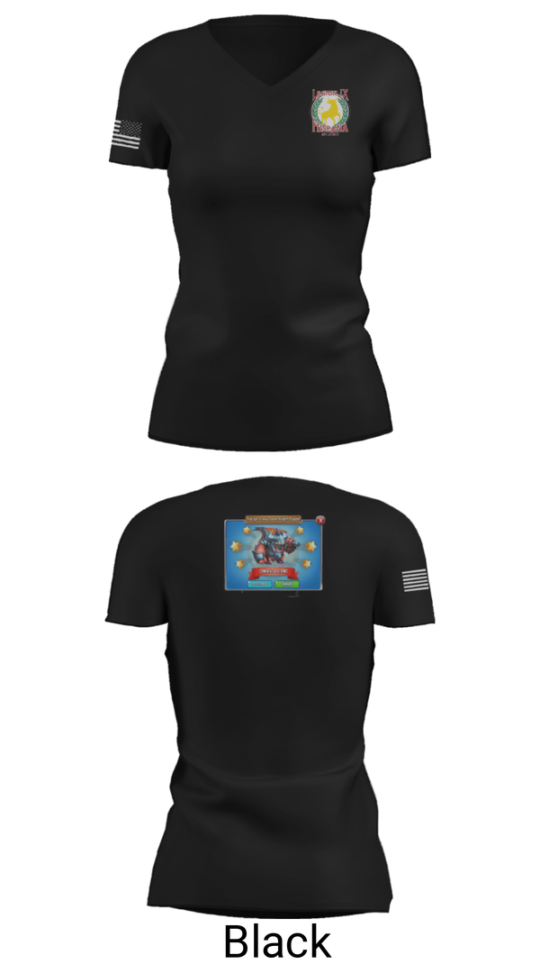 Women's Short Sleeve Vneck Shirt, Legion IX, Army, Teamtime, Team time, sublimation, custom sports apparel, team uniforms, spirit wear, spiritwear, sports uniforms, custom shirts, team store, custom team store, fundraiser sports, apparel fundraiser
