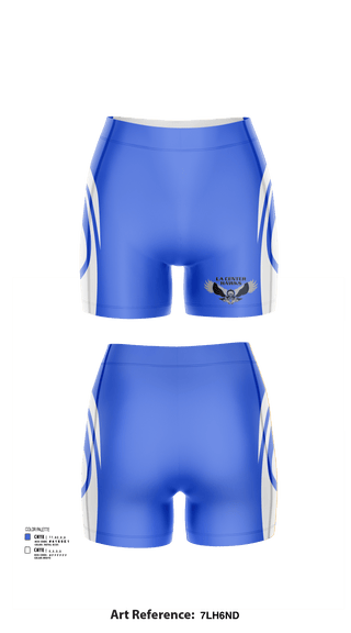 Womens Shorts, La Center Middle School Volleyball, Women's Volleyball, Teamtime, Team time, sublimation, custom sports apparel, team uniforms, spirit wear, spiritwear, sports uniforms, custom shirts, team store, custom team store, fundraiser sports, apparel fundraiser