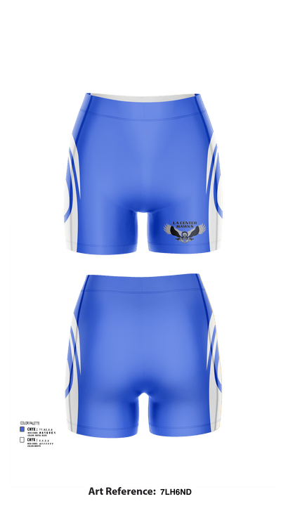 La Center Middle School Volleyball 28630738 Women's Shorts - 121