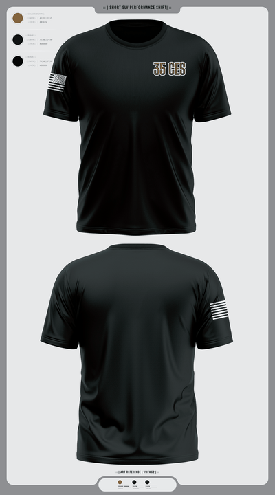 35 CES 78143735 Short Sleeve Performance Shirt - 2
