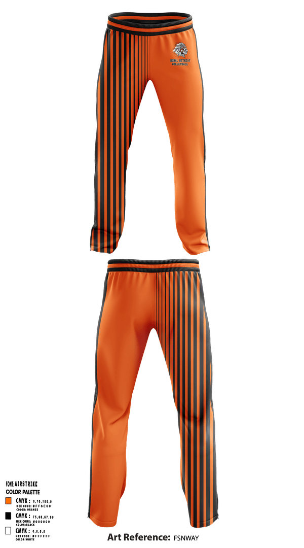 Sweatpants, Rural Retreat High School Volleyball, Women's Volleyball, Teamtime, Team time, sublimation, custom sports apparel, team uniforms, spirit wear, spiritwear, sports uniforms, custom shirts, team store, custom team store, fundraiser sports, apparel fundraiser