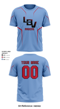 Lake Buena Vista High School Basketball 16518012 Short Sleeve Shooting Shirt - 2