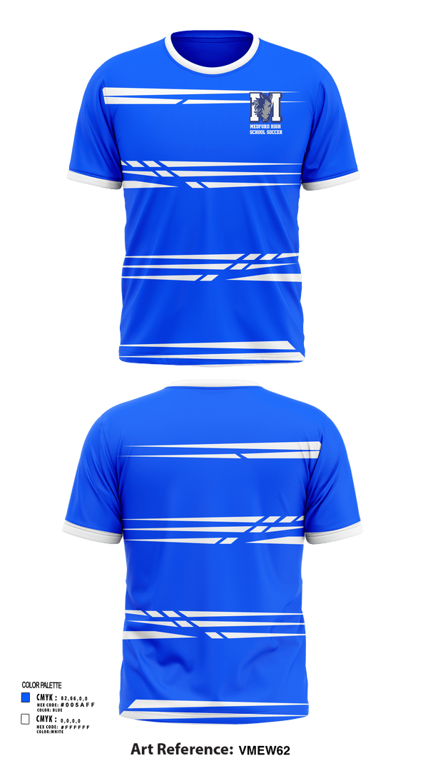 Short Sleeve Performance Shirt, Medford High School Soccer, Men's Soccer, Teamtime, Team time, sublimation, custom sports apparel, team uniforms, spirit wear, spiritwear, sports uniforms, custom shirts, team store, custom team store, fundraiser sports, apparel fundraiser