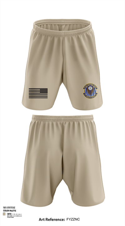 721st Mobility Support Squadron 57301201 Athletic Shorts With Pockets - 115