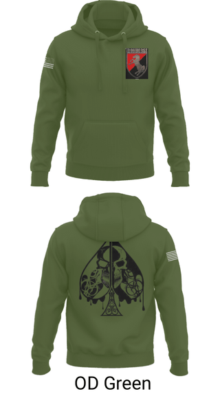 Hoodie, Dealer Company, 1/11 ACR, Army, Teamtime, Team time, sublimation, custom sports apparel, team uniforms, spirit wear, spiritwear, sports uniforms, custom shirts, team store, custom team store, fundraiser sports, apparel fundraiser