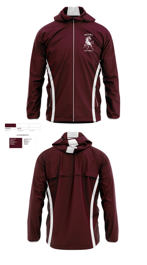Windbreaker, Bovina High School Football, Football, Teamtime, Team time, sublimation, custom sports apparel, team uniforms, spirit wear, spiritwear, sports uniforms, custom shirts, team store, custom team store, fundraiser sports, apparel fundraiser