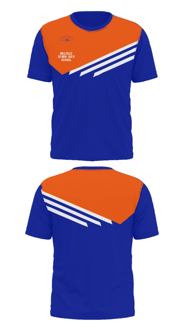 Short Sleeve Performance Shirt, Millville Senior High School, Spirit Store, Teamtime, Team time, sublimation, custom sports apparel, team uniforms, spirit wear, spiritwear, sports uniforms, custom shirts, team store, custom team store, fundraiser sports, apparel fundraiser