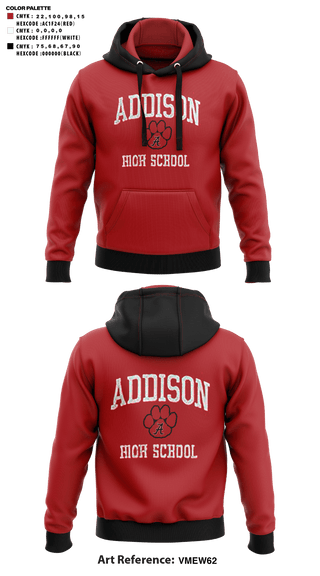 Hoodie, Addison High School Basketball, Men's Basketball, Teamtime, Team time, sublimation, custom sports apparel, team uniforms, spirit wear, spiritwear, sports uniforms, custom shirts, team store, custom team store, fundraiser sports, apparel fundraiser