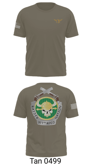 Old School Cotton Feel Shirt, 977 MP CO, Army, Teamtime, Team time, sublimation, custom sports apparel, team uniforms, spirit wear, spiritwear, sports uniforms, custom shirts, team store, custom team store, fundraiser sports, apparel fundraiser