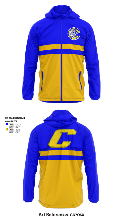 Windbreaker, Crisp County High School Cheer, Cheer, Teamtime, Team time, sublimation, custom sports apparel, team uniforms, spirit wear, spiritwear, sports uniforms, custom shirts, team store, custom team store, fundraiser sports, apparel fundraiser
