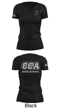 Clear Creek-Amana High School Cheer 95577848 Women's Short Sleeve V-neck Shirt - 38