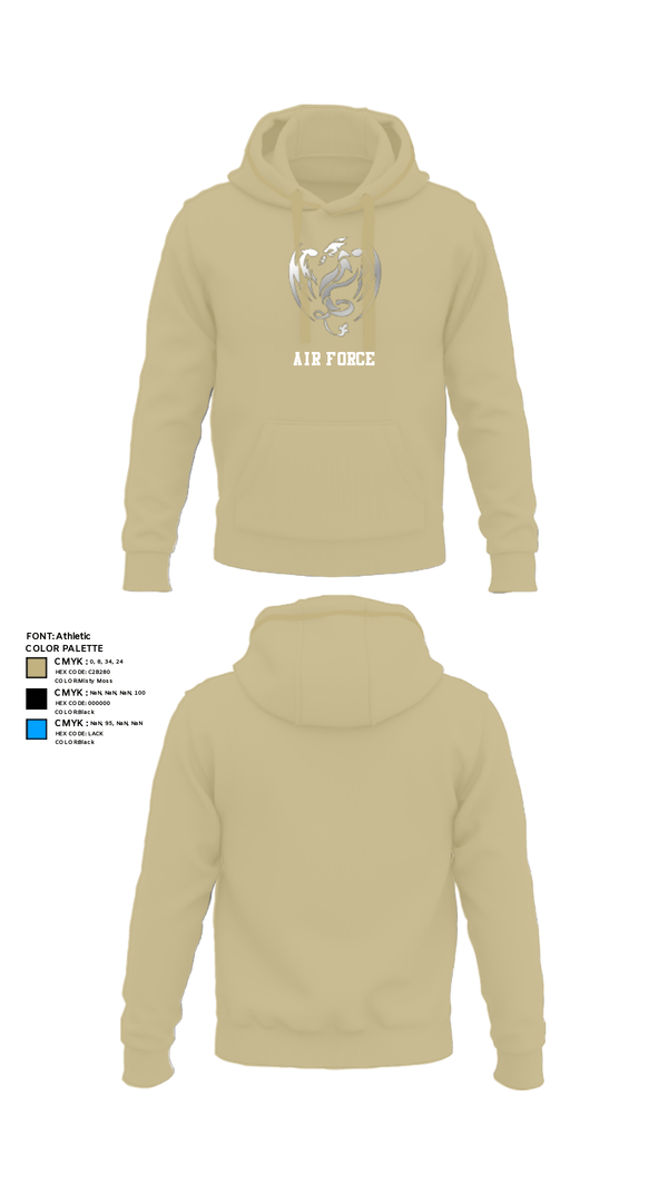 Hoodie, 18th Air Support Operations Group, Air Force, Teamtime, Team time, sublimation, custom sports apparel, team uniforms, spirit wear, spiritwear, sports uniforms, custom shirts, team store, custom team store, fundraiser sports, apparel fundraiser