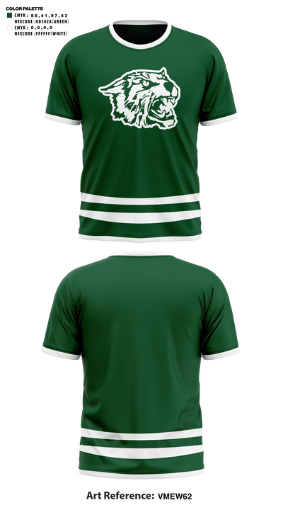 Wayland Union High School Cheer 31042375 Short Sleeve Performance Shirt - 41