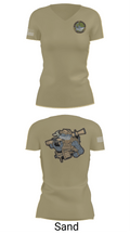 Wilmington Tiger Shark 19373018 Women's Short Sleeve V-neck Shirt - 88
