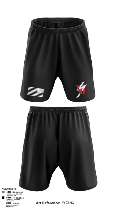3d SGX 10101271 Athletic Shorts With Pockets - 98