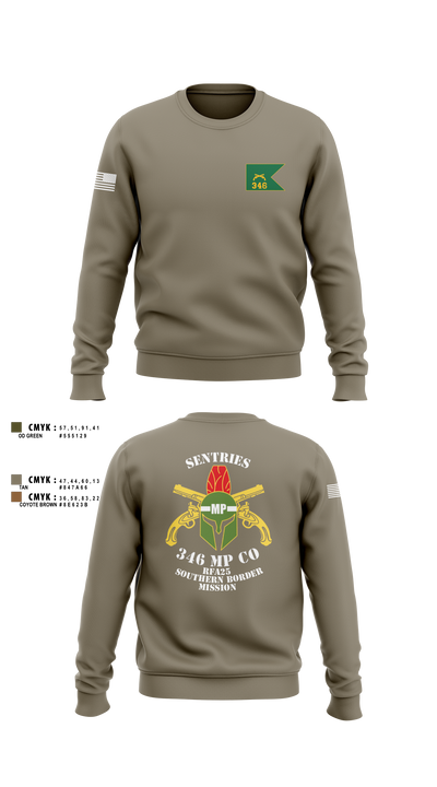 346 MP CO 9773492 Crew Neck Sweatshirt - 9