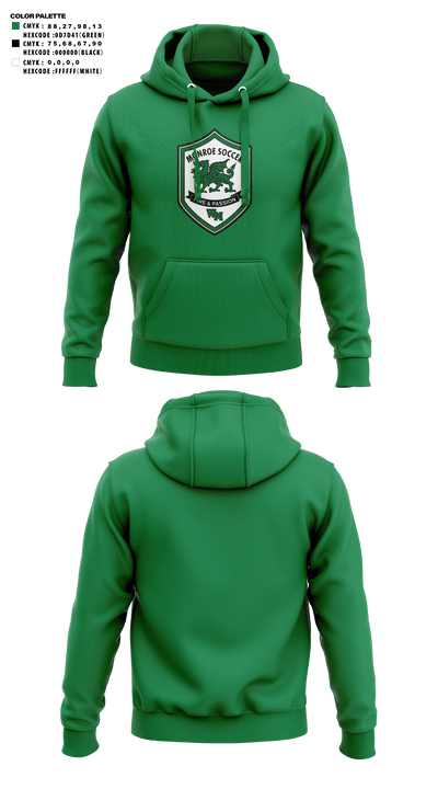 William Monroe High School Soccer 89548722 Hoodie - 43