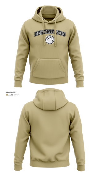 Hoodie, Destroyers, Men's Basketball, Teamtime, Team time, sublimation, custom sports apparel, team uniforms, spirit wear, spiritwear, sports uniforms, custom shirts, team store, custom team store, fundraiser sports, apparel fundraiser