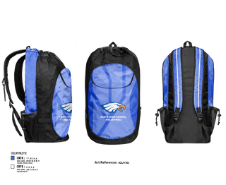 Gear Bag, Paris High School Volleyball, Women's Volleyball, Teamtime, Team time, sublimation, custom sports apparel, team uniforms, spirit wear, spiritwear, sports uniforms, custom shirts, team store, custom team store, fundraiser sports, apparel fundraiser