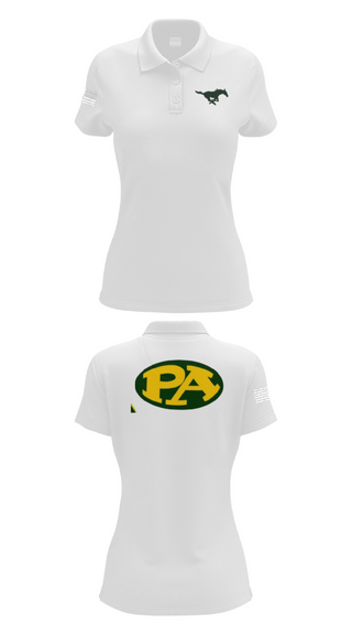 Womens Short Sleeve Performance Polo, Pillow Academy (Middle School) Cheer, Cheer, Teamtime, Team time, sublimation, custom sports apparel, team uniforms, spirit wear, spiritwear, sports uniforms, custom shirts, team store, custom team store, fundraiser sports, apparel fundraiser