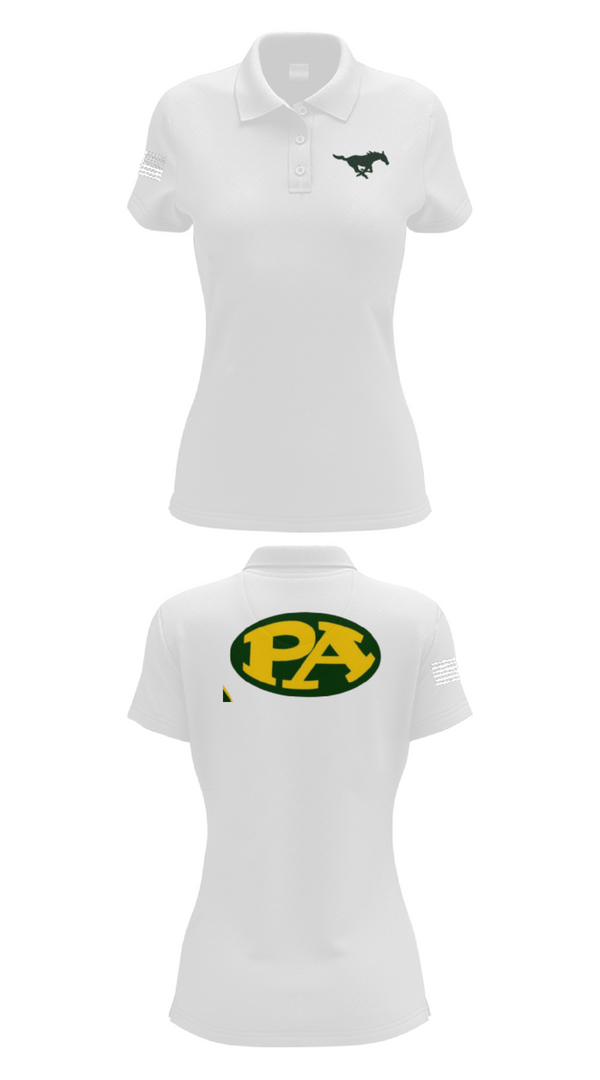 Womens Short Sleeve Performance Polo, Pillow Academy (Middle School) Cheer, Cheer, Teamtime, Team time, sublimation, custom sports apparel, team uniforms, spirit wear, spiritwear, sports uniforms, custom shirts, team store, custom team store, fundraiser sports, apparel fundraiser