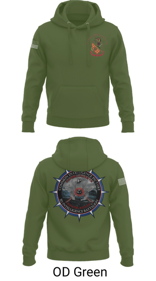 Hoodie, 3rd Intelligence Battalion, Marines, Teamtime, Team time, sublimation, custom sports apparel, team uniforms, spirit wear, spiritwear, sports uniforms, custom shirts, team store, custom team store, fundraiser sports, apparel fundraiser