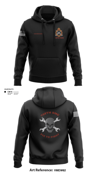 Hoodie, 758th SMC, Army, Teamtime, Team time, sublimation, custom sports apparel, team uniforms, spirit wear, spiritwear, sports uniforms, custom shirts, team store, custom team store, fundraiser sports, apparel fundraiser