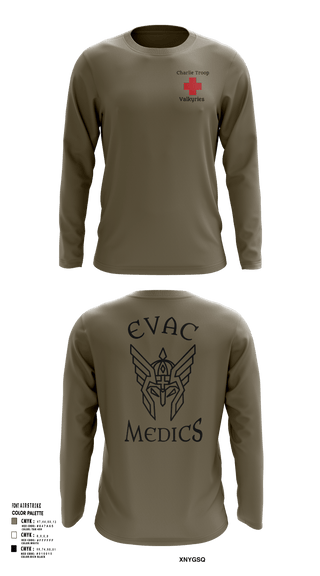 Long Sleeve Performance Shirt, Evac PLT, RSS, 2CR, , Teamtime, Team time, sublimation, custom sports apparel, team uniforms, spirit wear, spiritwear, sports uniforms, custom shirts, team store, custom team store, fundraiser sports, apparel fundraiser
