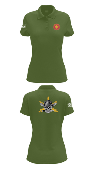 Womens Short Sleeve Performance Polo, Bravo 4-5 ADA, , Teamtime, Team time, sublimation, custom sports apparel, team uniforms, spirit wear, spiritwear, sports uniforms, custom shirts, team store, custom team store, fundraiser sports, apparel fundraiser