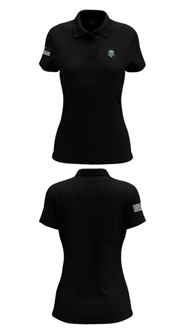 Women's Short Sleeve Performance Polo, ARROWS FC, Men's Soccer, Teamtime, Team time, sublimation, custom sports apparel, team uniforms, spirit wear, spiritwear, sports uniforms, custom shirts, team store, custom team store, fundraiser sports, apparel fundraiser