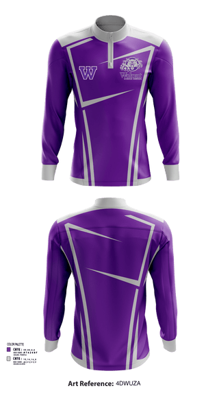Quarter Zip Jacket, Walnut Middle School, Spirit Store, Teamtime, Team time, sublimation, custom sports apparel, team uniforms, spirit wear, spiritwear, sports uniforms, custom shirts, team store, custom team store, fundraiser sports, apparel fundraiser