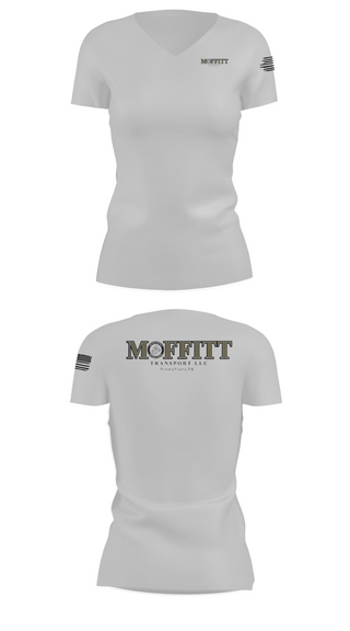 Womens Short Sleeve Vneck Shirt, Moffitt transport, , Teamtime, Team time, sublimation, custom sports apparel, team uniforms, spirit wear, spiritwear, sports uniforms, custom shirts, team store, custom team store, fundraiser sports, apparel fundraiser