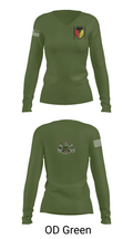 9th Comm Service company 88104614 Women's Long Sleeve V-neck Shirt - 57