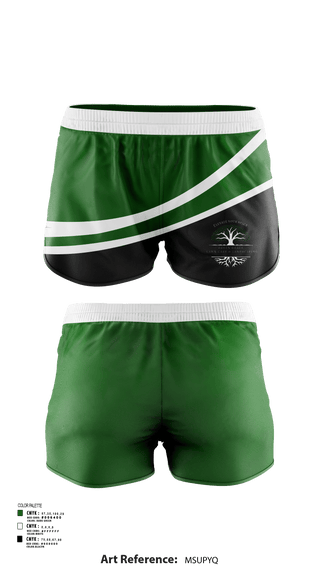 Womens Shorts, Green Grace Lawn Care and Landscaping, , Teamtime, Team time, sublimation, custom sports apparel, team uniforms, spirit wear, spiritwear, sports uniforms, custom shirts, team store, custom team store, fundraiser sports, apparel fundraiser