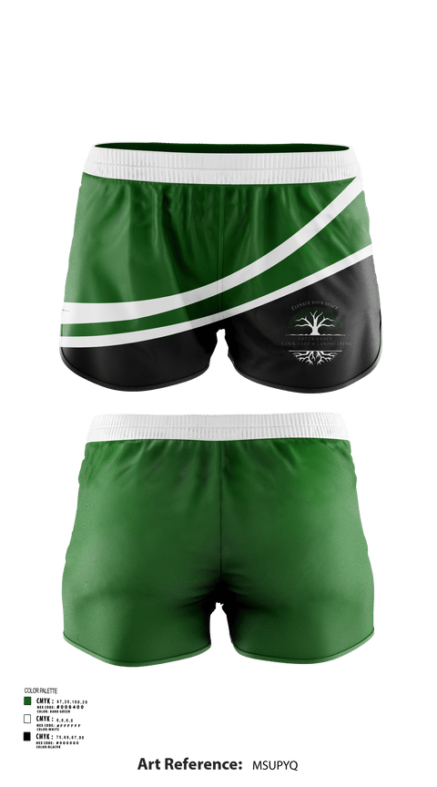 Womens Shorts, Green Grace Lawn Care and Landscaping, , Teamtime, Team time, sublimation, custom sports apparel, team uniforms, spirit wear, spiritwear, sports uniforms, custom shirts, team store, custom team store, fundraiser sports, apparel fundraiser