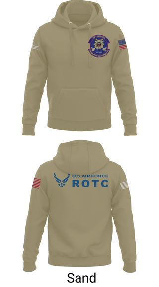 Hoodie, Detachment 035, Air Force, Teamtime, Team time, sublimation, custom sports apparel, team uniforms, spirit wear, spiritwear, sports uniforms, custom shirts, team store, custom team store, fundraiser sports, apparel fundraiser