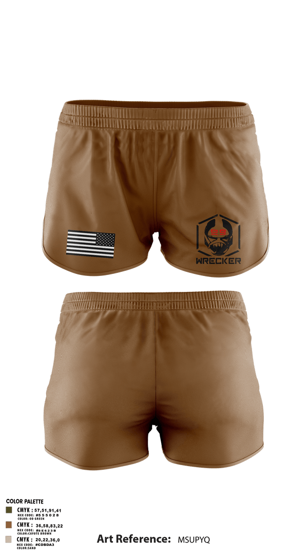 Ranger Panties, 137th Echo Company1-137th AV E co, National Guard, Teamtime, Team time, sublimation, custom sports apparel, team uniforms, spirit wear, spiritwear, sports uniforms, custom shirts, team store, custom team store, fundraiser sports, apparel fundraiser