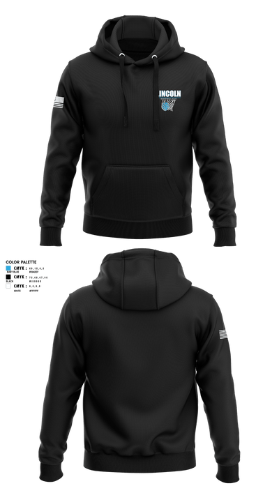 Lincoln Basketball Elite 18971847 Hoodie - 2