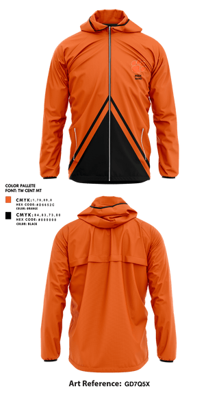 Windbreaker, Meek High School Band, Spirit Store, Teamtime, Team time, sublimation, custom sports apparel, team uniforms, spirit wear, spiritwear, sports uniforms, custom shirts, team store, custom team store, fundraiser sports, apparel fundraiser