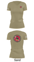 SCSO USART 10986438 Women's Short Sleeve V-neck Shirt - 84