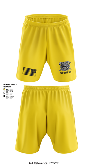 Athletic Shorts With Pockets, Warriors, Army, Teamtime, Team time, sublimation, custom sports apparel, team uniforms, spirit wear, spiritwear, sports uniforms, custom shirts, team store, custom team store, fundraiser sports, apparel fundraiser