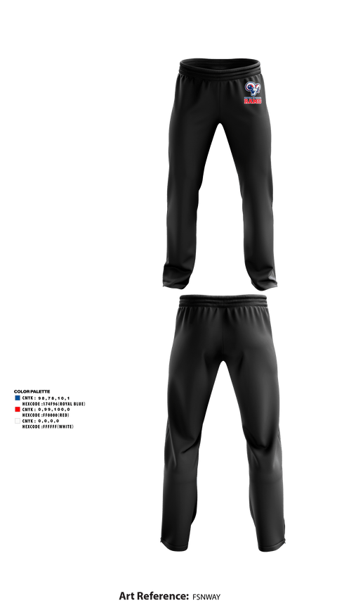 Sweatpants, Greene Central Rams, Wrestling, Teamtime, Team time, sublimation, custom sports apparel, team uniforms, spirit wear, spiritwear, sports uniforms, custom shirts, team store, custom team store, fundraiser sports, apparel fundraiser