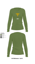 Physical Therapy 63669190 Women's Long Sleeve V-neck Shirt - 42